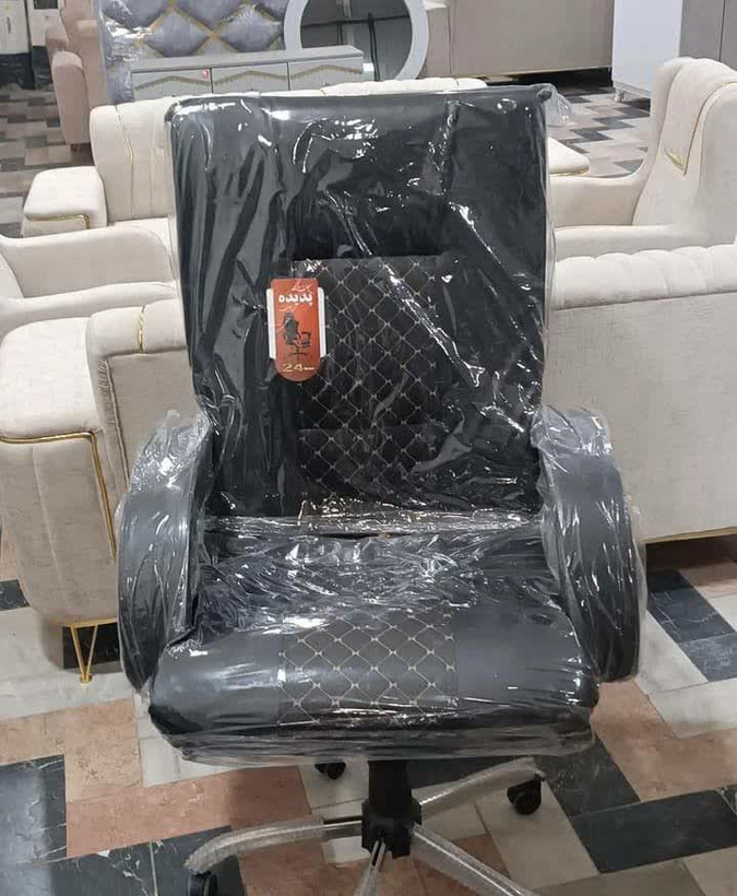 صندلی مدیریت مدل لاندا گلدوزی